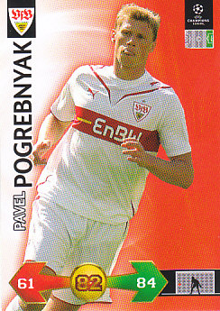 Pavel Pogrebnyak VfB Stuttgart 2009/10 Panini Super Strikes CL Update #464